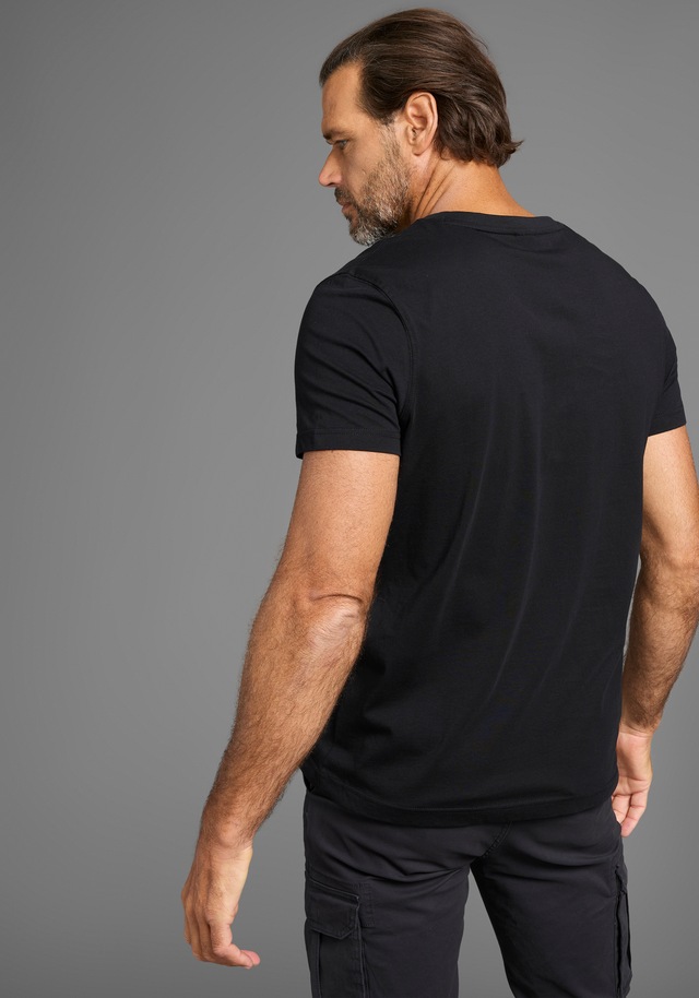 H.I.S V-Shirt 3-er Pack, Kurzarm, Slim Fit, aus Baumwolle