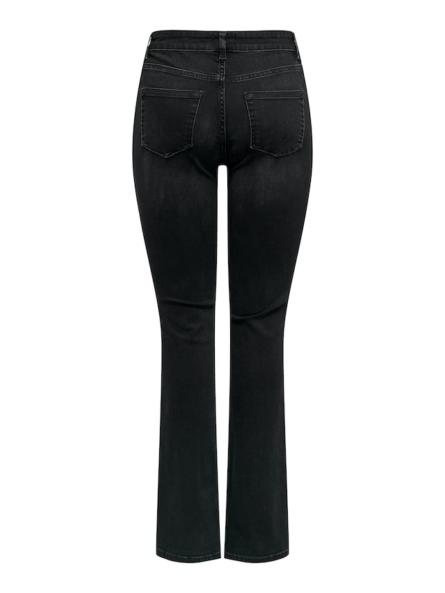 ONLY Bootcut-Jeans »ONLBLUSH – Bootcut-Jeans mit niedriger Leibhöhe und Stretch« Baumwollmischung, bootcut fit