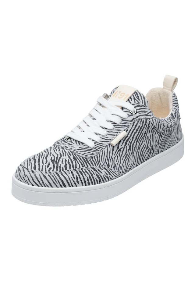 N91 Sneaker »Court M AA Herrensneaker« Turnschuh Leder handgefertigt, sportlicher Freizeitschuh Herren