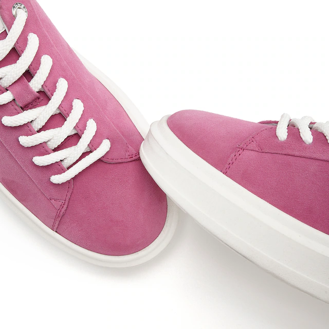 Elbsand Sneaker »Schnürschuh, Turnschuh, Schnürhalbschuh, Freizeitschuh, Ledersneaker« aus Leder mit modischer Plateausohle