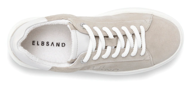 Elbsand Sneaker »Schnürschuh, Turnschuh, Schnürhalbschuh, Freizeitschuh, Ledersneaker« aus Leder mit modischer Plateausohle