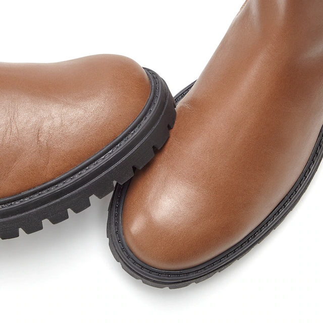 Elbsand Stiefelette »Chelseaboots, Schlupfstiefel, Bikerboots, Herbststiefelette« aus Leder mit Stretch-Einsätzen, Lederstiefelette