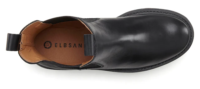 Elbsand Stiefelette »Chelseaboots, Schlupfstiefel, Bikerboots, Herbststiefelette« aus Leder mit Stretch-Einsätzen, Lederstiefelette