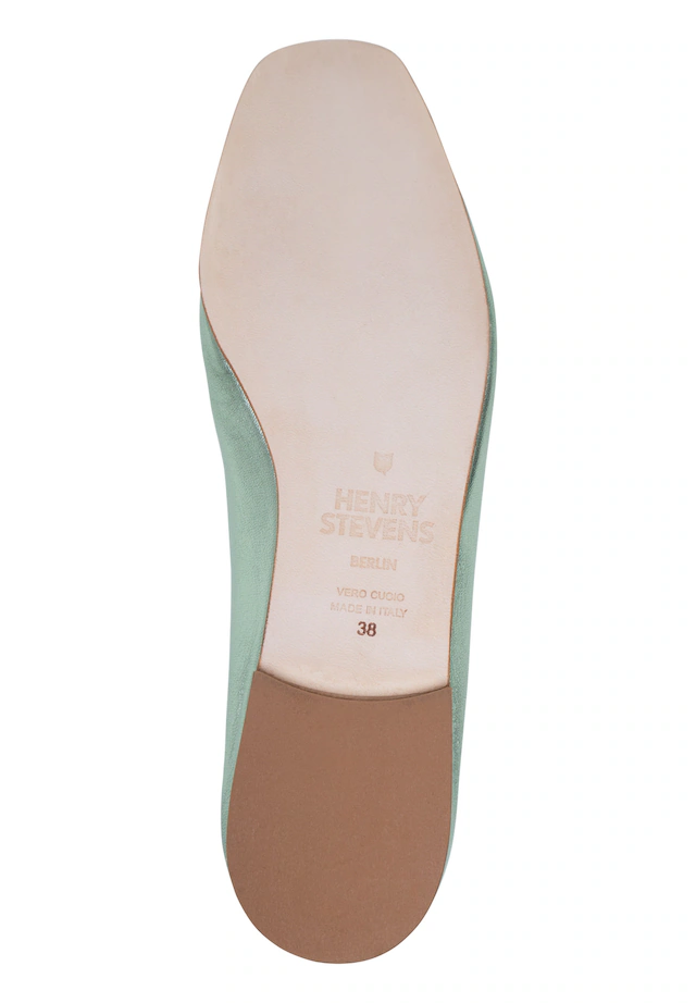 Henry Stevens Ballerina »Audrey B Businessschuh« Damen Halbschuhe Leder handgefertigt, Slipper