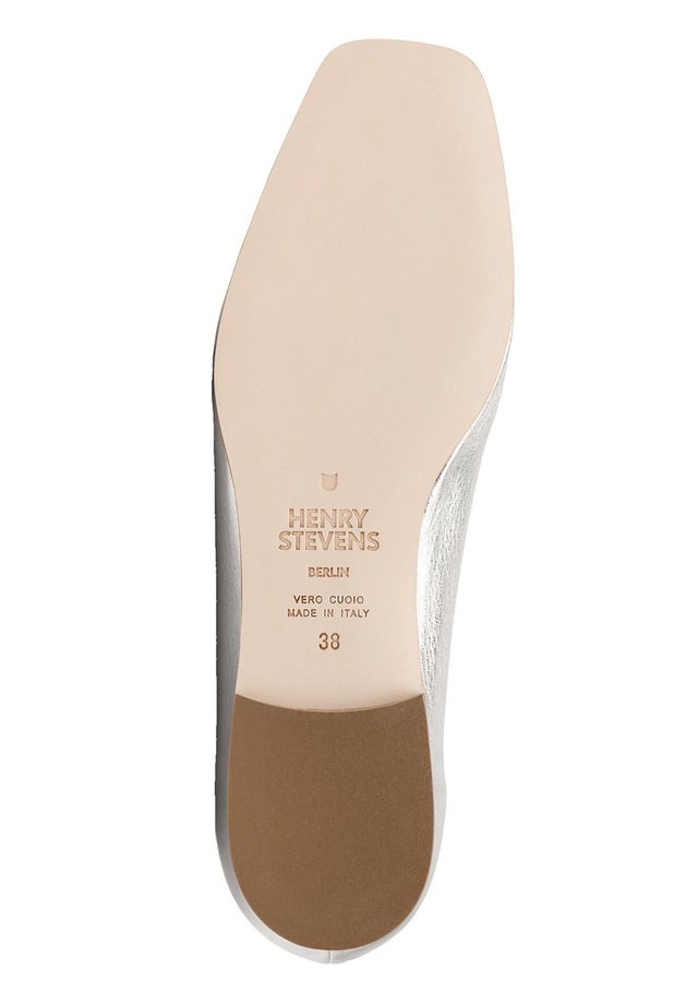 Henry Stevens Ballerina »Audrey B Businessschuh« Damen Halbschuhe Leder handgefertigt, Slipper