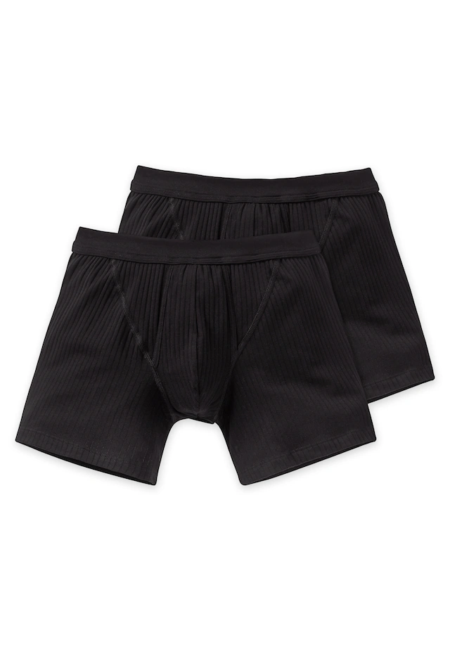 Schiesser Retro Pants »Authentic« 2er-Pack, mit stilvollem Nadelzug
