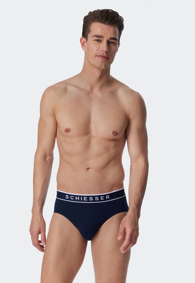 Schiesser Rioslip »95/5« 3er-Pack, mit sportlichem Webgummibund mit kontraststarken SCHIESSER-Logo