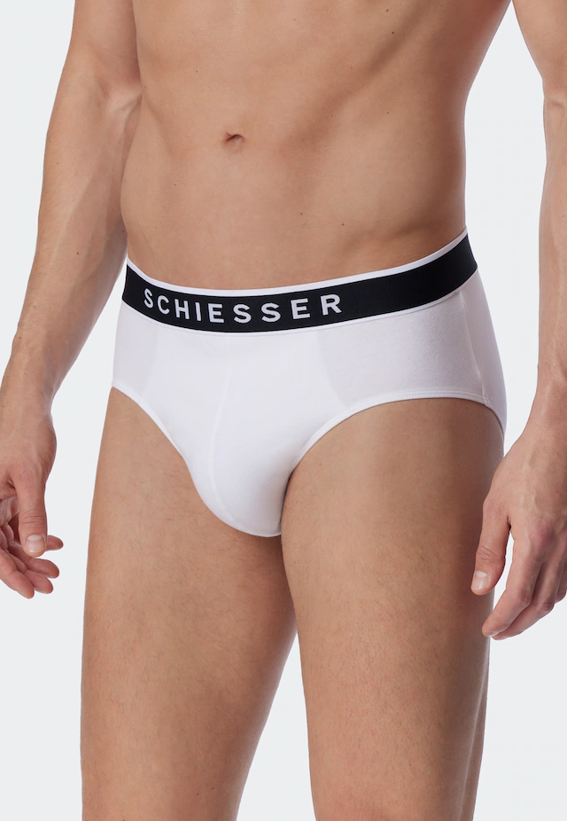 Schiesser Rioslip »95/5« 3er-Pack, mit sportlichem Webgummibund mit kontraststarken SCHIESSER-Logo