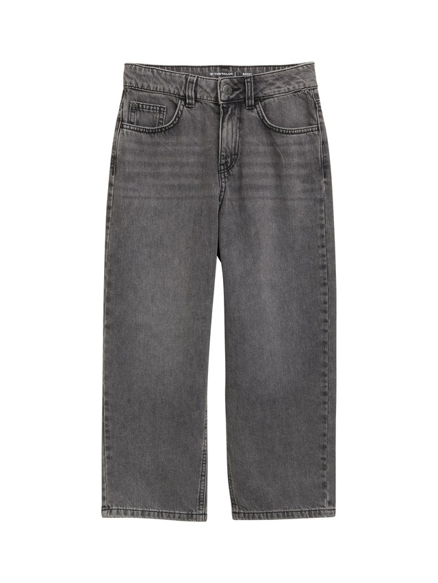 TOM TAILOR 5-Pocket-Jeans Baggy Jeans- mit ausgestelltem Bein