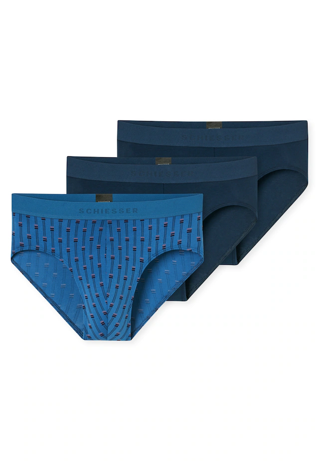 Schiesser Rioslip »95/5 Multipacks« ohne Eingriff, softer Logo-Webgummibund