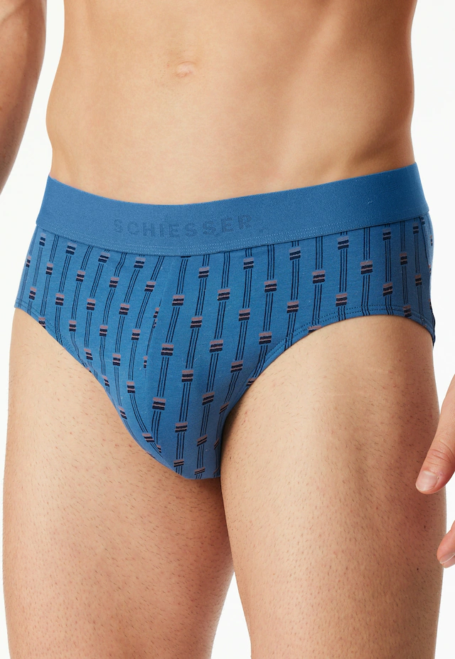 Schiesser Rioslip »95/5 Multipacks« ohne Eingriff, softer Logo-Webgummibund