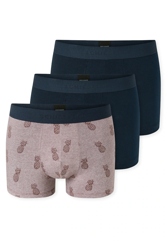 Schiesser Boxer »95/5 Multipacks« ohne Eingriff, softer Logo-Webgummibund