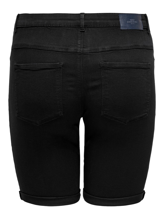 ONLY CARMAKOMA Jeansshorts »CARTHUNDER LIFE REG LONG SHORTS DNM« Viskosemischung, skinny fit