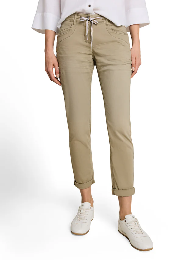 TOM TAILOR »TOM TAILOR Tapered« mit Bindeband am Bündchen