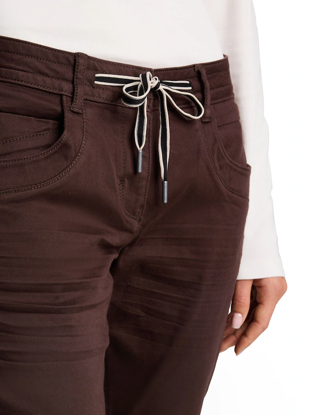 TOM TAILOR »TOM TAILOR Tapered« mit Bindeband am Bündchen