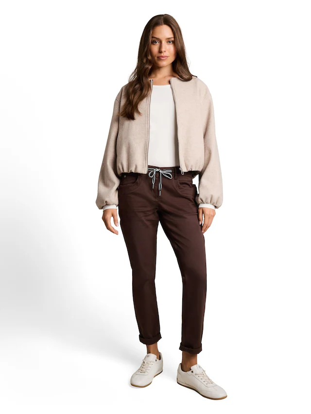 TOM TAILOR »TOM TAILOR Tapered« mit Bindeband am Bündchen