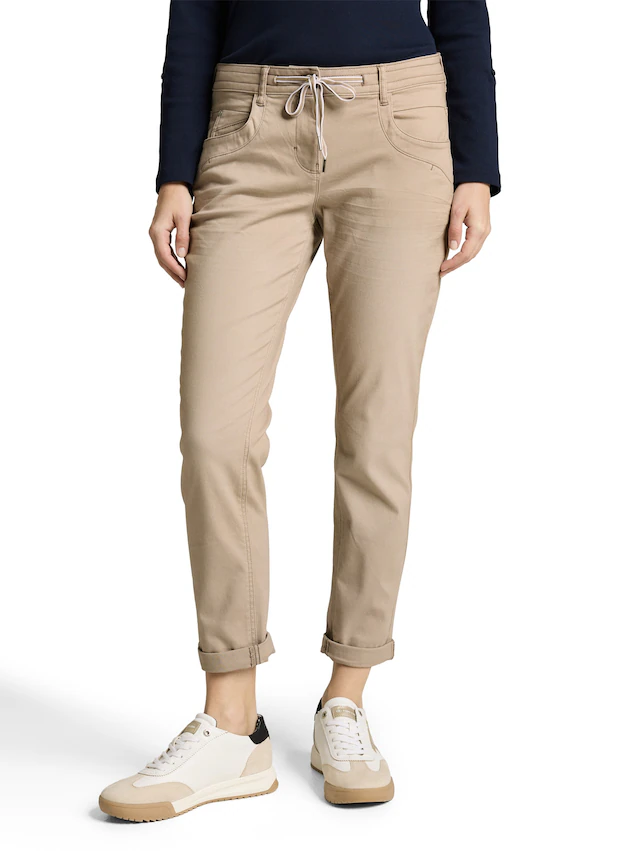 TOM TAILOR »TOM TAILOR Tapered« mit Bindeband am Bündchen