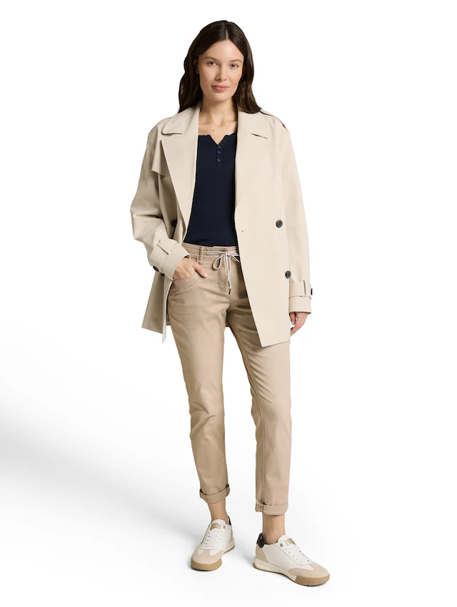 TOM TAILOR »TOM TAILOR Tapered« mit Bindeband am Bündchen