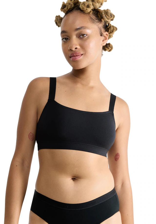 sloggi Bustier »GO Casual« weiche und atmungsaktive Baumwollqualität