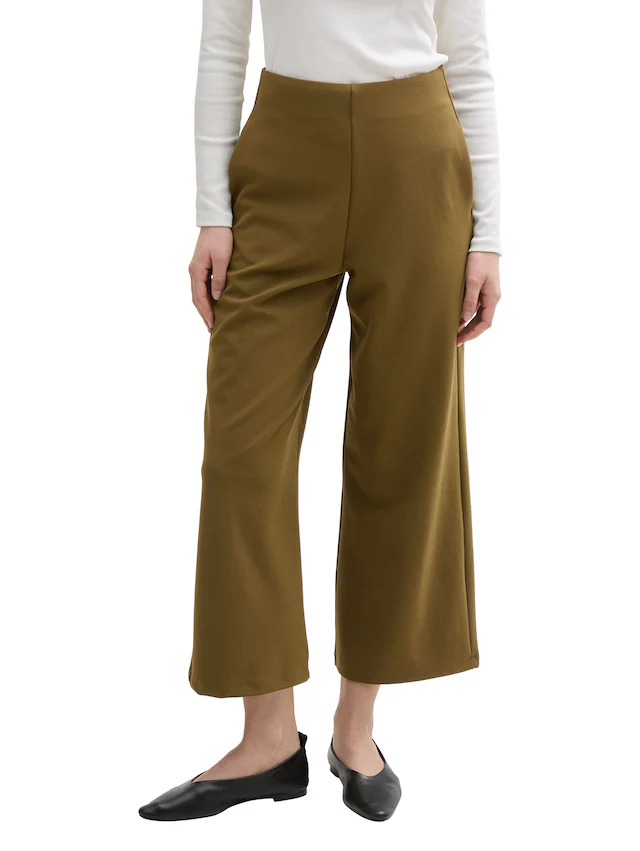 TOM TAILOR Denim Culotte 3/4-Länge mit Eingrifftaschen