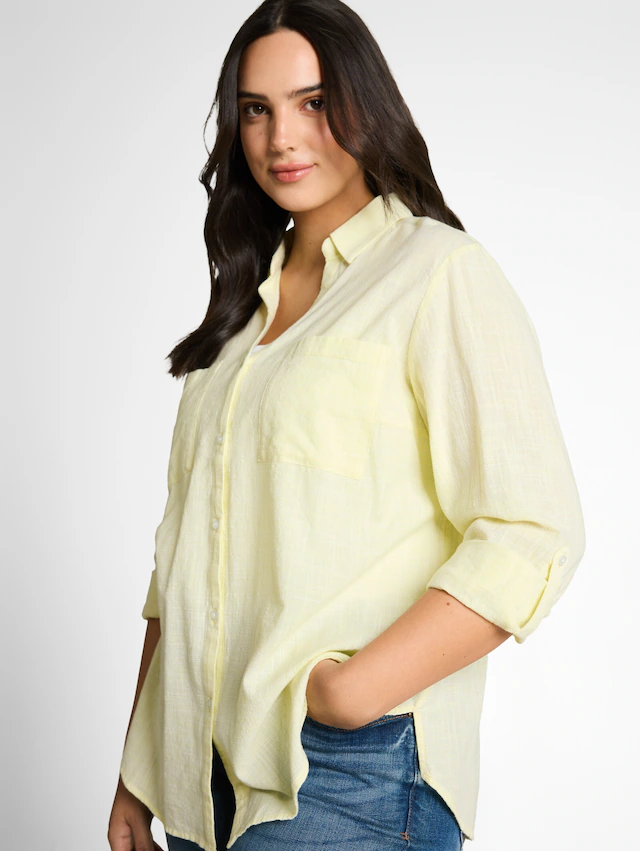 TOM TAILOR PLUS Shirtbluse »TTP Blouse« mit aufgesetzten Brusttaschen