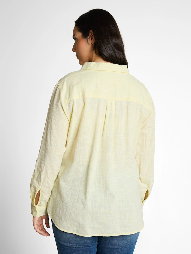 TOM TAILOR PLUS Shirtbluse »TTP Blouse« mit aufgesetzten Brusttaschen