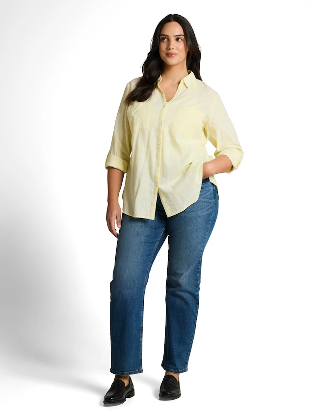 TOM TAILOR PLUS Shirtbluse »TTP Blouse« mit aufgesetzten Brusttaschen