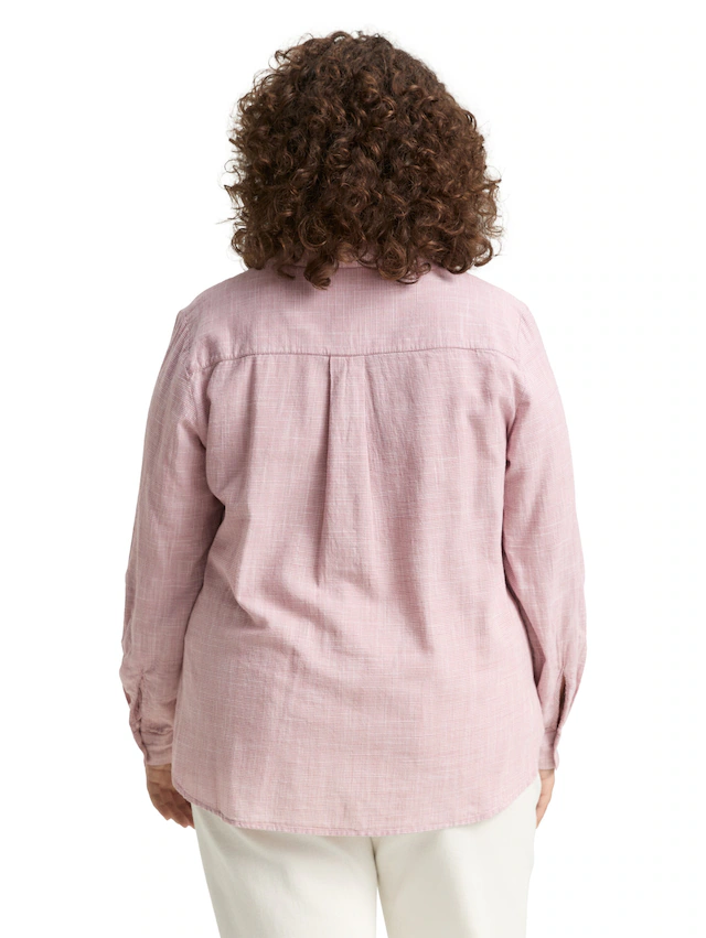 TOM TAILOR PLUS Shirtbluse »TTP Blouse« mit aufgesetzten Brusttaschen
