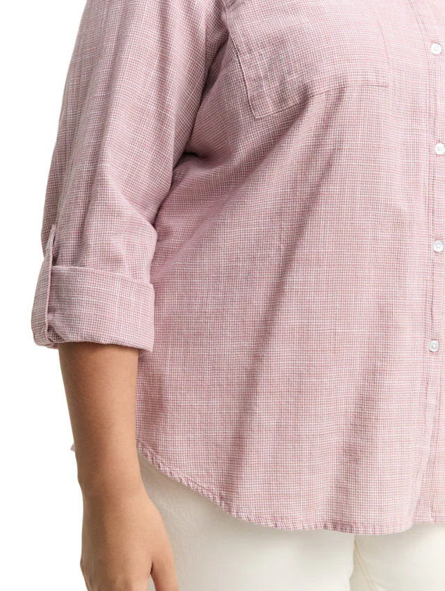 TOM TAILOR PLUS Shirtbluse »TTP Blouse« mit aufgesetzten Brusttaschen