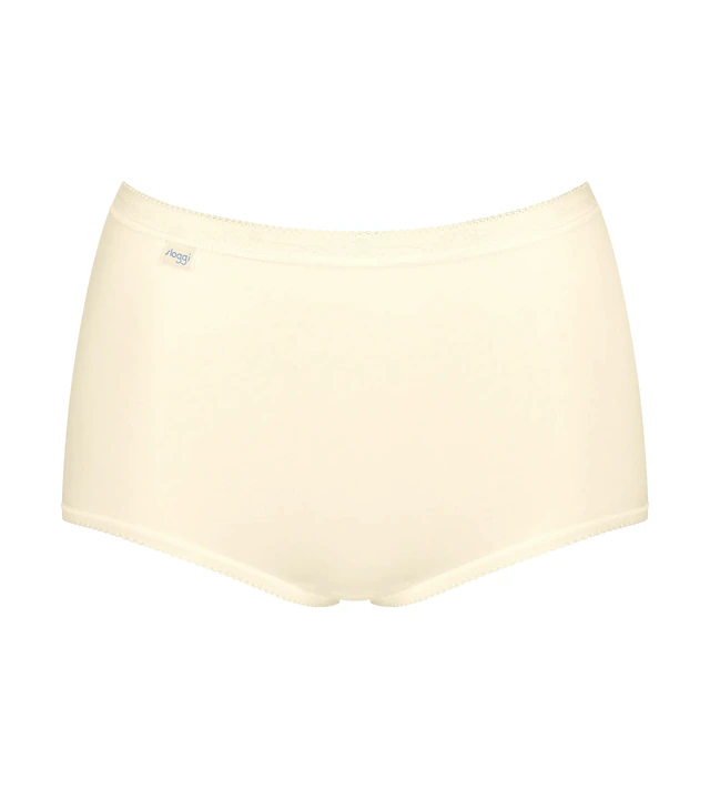 sloggi Maxislip »Basic+ Maxi« perfekter Sitz, Cotton-Mix, hohe Taille