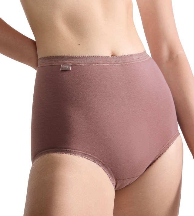 sloggi Maxislip »Basic+ Maxi« perfekter Sitz, Cotton-Mix, hohe Taille