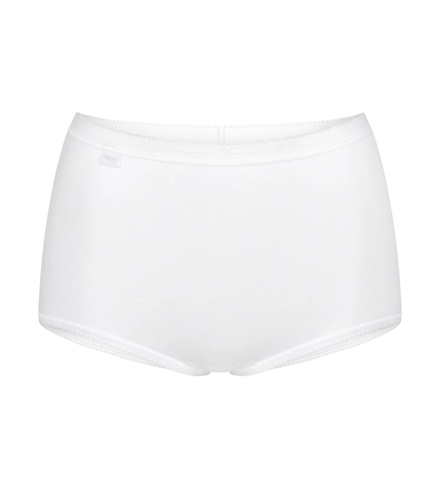 sloggi Maxislip »Basic+ Maxi« perfekter Sitz, Cotton-Mix, hohe Taille