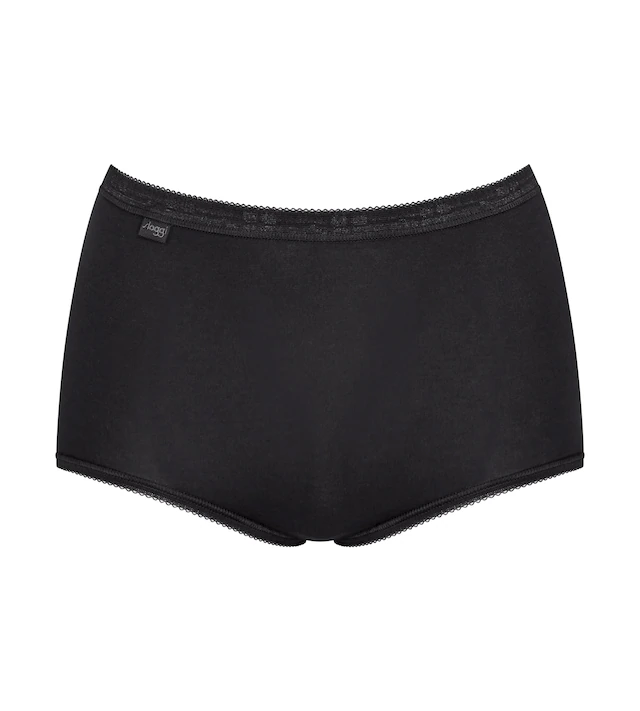 sloggi Maxislip »Basic+ Maxi« perfekter Sitz, Cotton-Mix, hohe Taille