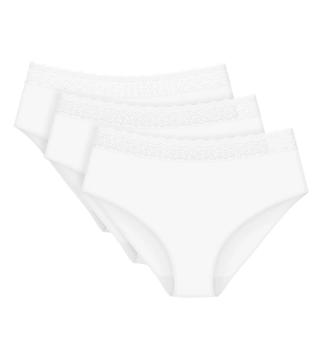 Triumph Midislip »Feel of Modal Midi 3P« sehr weich, höherer Schnitt