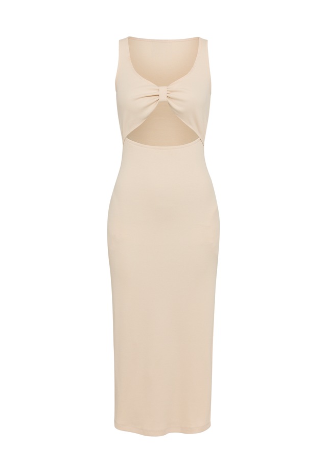 LSCN by LASCANA Midikleid aus weicher Rippware