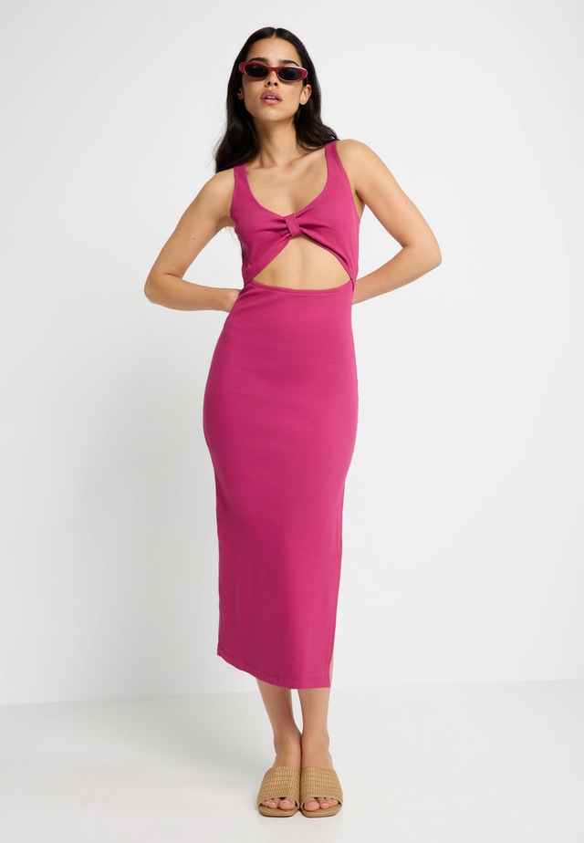 LSCN by LASCANA Midikleid aus weicher Rippware