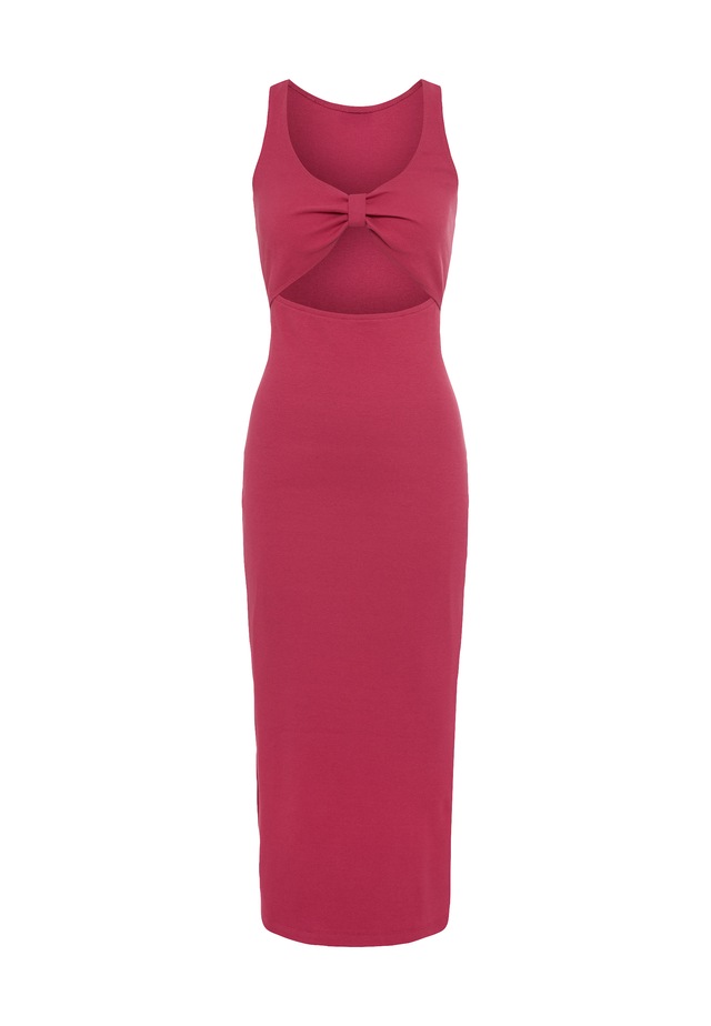 LSCN by LASCANA Midikleid aus weicher Rippware