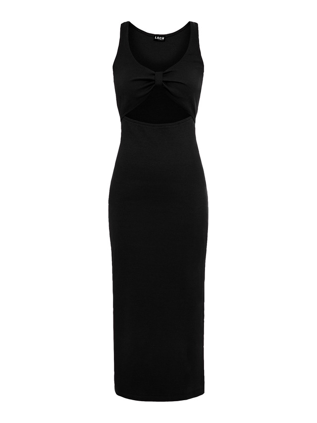 LSCN by LASCANA Midikleid aus weicher Rippware