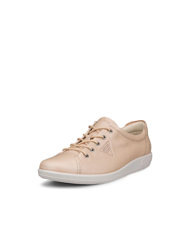 Ecco Sneaker »Soft 2.0« , Freizeitschuh, Halbschuh, Schnürschuh mit Retro-Shilouette