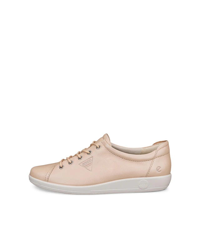 Ecco Sneaker »Soft 2.0« , Freizeitschuh, Halbschuh, Schnürschuh mit Retro-Shilouette