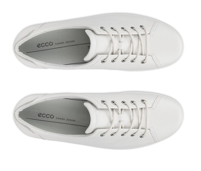 Ecco Sneaker »Soft 2.0« , Freizeitschuh, Halbschuh, Schnürschuh mit Retro-Shilouette