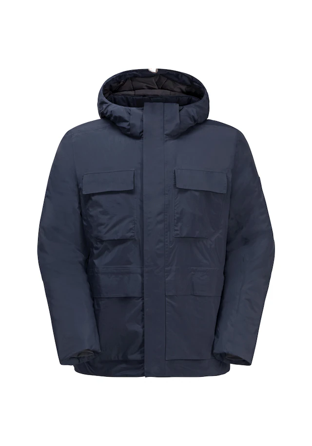 Jack Wolfskin Winterjacke »TEXTOR UTILITY JKT M« mit Kapuze mit abnehmbarer Kapuze, wasser- und winddicht, atmungsaktiv