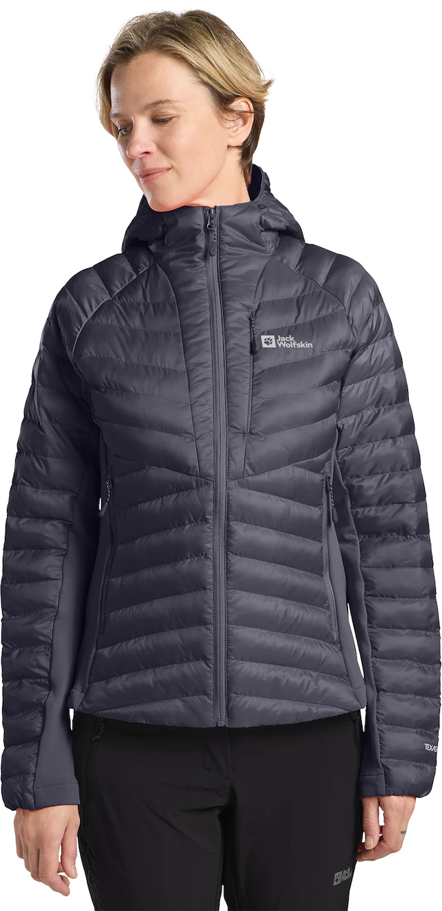 Jack Wolfskin Funktionsjacke »ROUTEBURN PRO INS JKT W« mit Kapuze mit Kapuze, atmungsaktiv, wasserabweisend, windabweisend