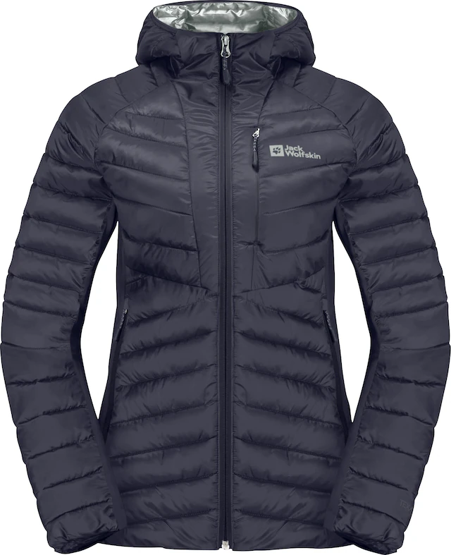 Jack Wolfskin Funktionsjacke »ROUTEBURN PRO INS JKT W« mit Kapuze mit Kapuze, atmungsaktiv, wasserabweisend, windabweisend