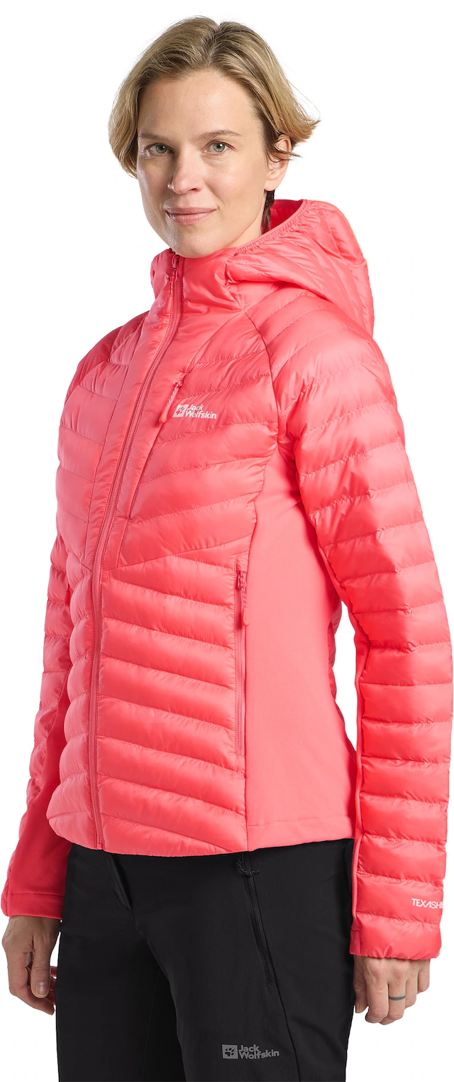 Jack Wolfskin Funktionsjacke »ROUTEBURN PRO INS JKT W« mit Kapuze mit Kapuze, atmungsaktiv, wasserabweisend, windabweisend
