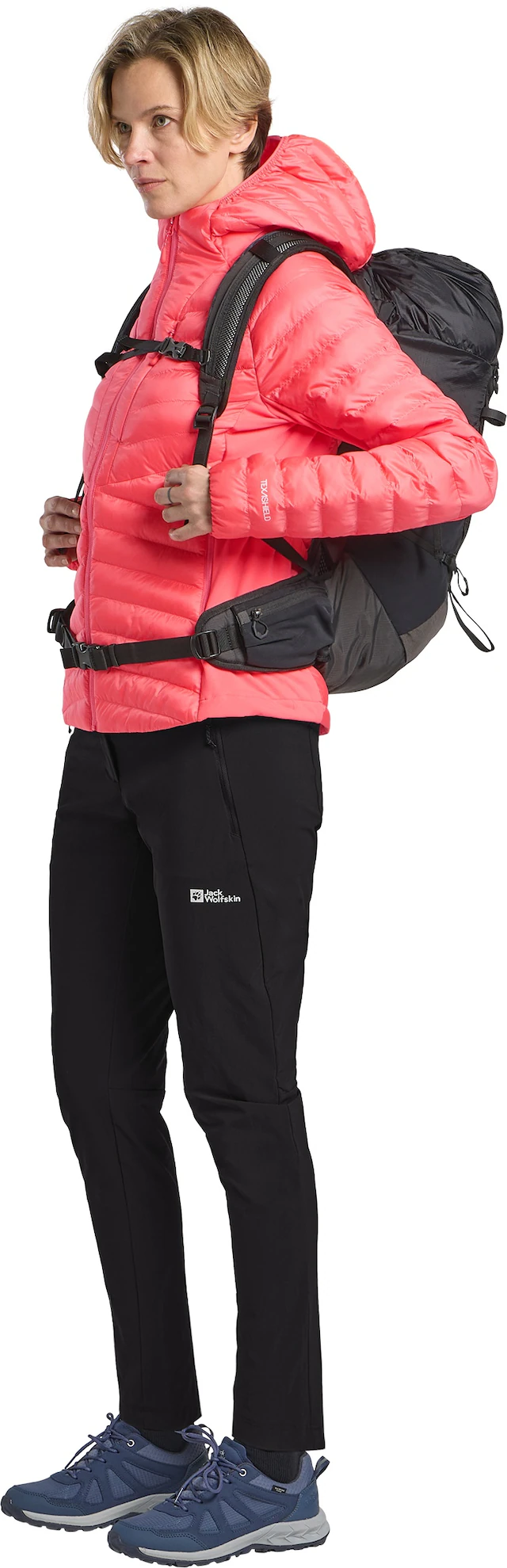 Jack Wolfskin Funktionsjacke »ROUTEBURN PRO INS JKT W« mit Kapuze mit Kapuze, atmungsaktiv, wasserabweisend, windabweisend