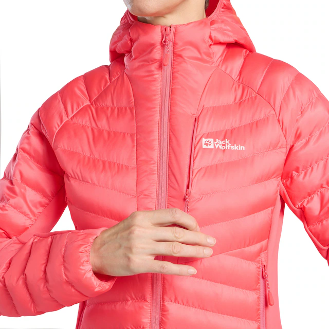 Jack Wolfskin Funktionsjacke »ROUTEBURN PRO INS JKT W« mit Kapuze mit Kapuze, atmungsaktiv, wasserabweisend, windabweisend