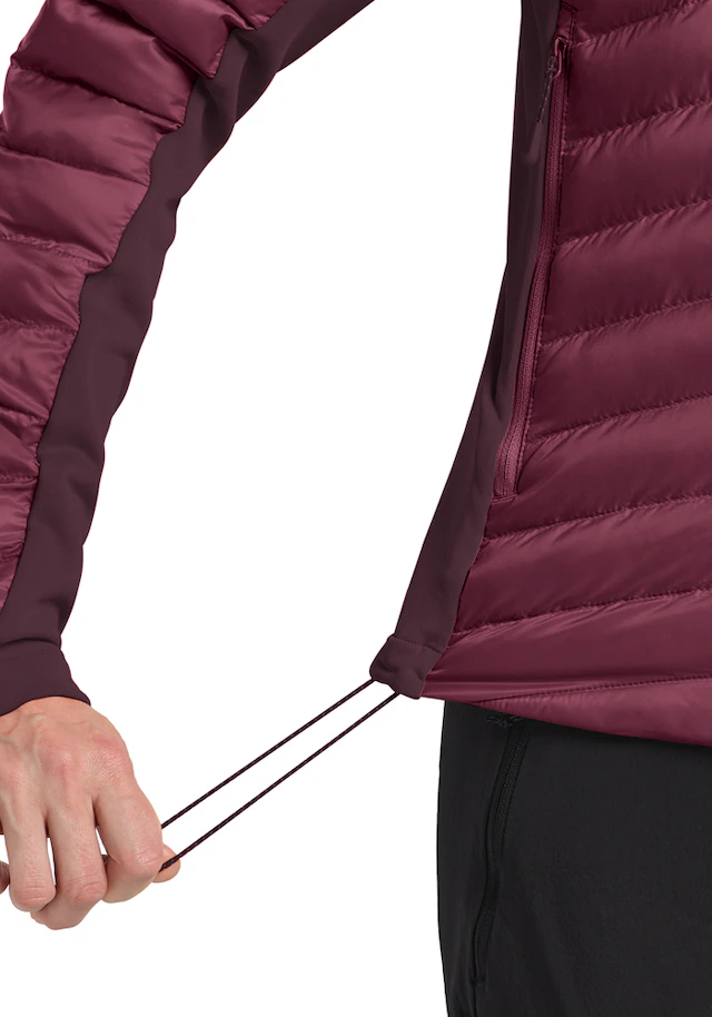 Jack Wolfskin Funktionsjacke »ROUTEBURN PRO INS JKT W« mit Kapuze mit Kapuze, atmungsaktiv, wasserabweisend, windabweisend