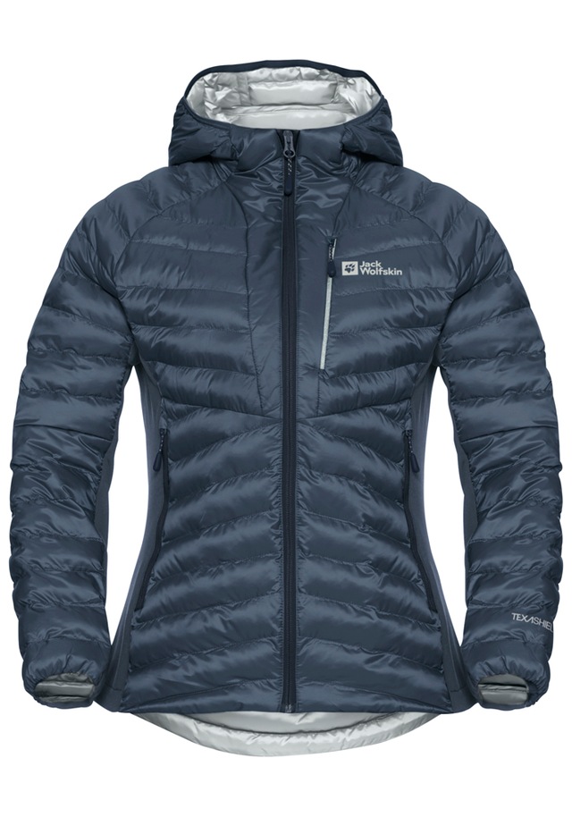 Jack Wolfskin Funktionsjacke »ROUTEBURN PRO INS JKT W« mit Kapuze mit Kapuze, atmungsaktiv, wasserabweisend, windabweisend