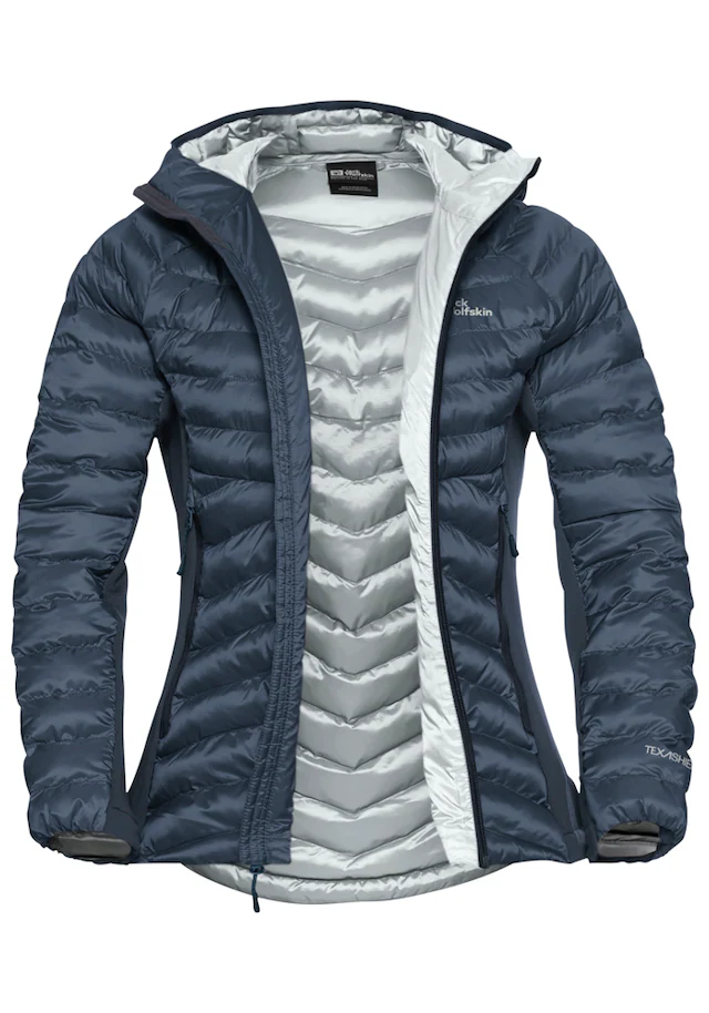 Jack Wolfskin Funktionsjacke »ROUTEBURN PRO INS JKT W« mit Kapuze mit Kapuze, atmungsaktiv, wasserabweisend, windabweisend